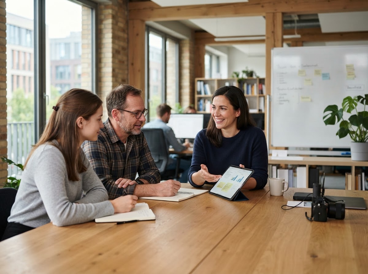 basinfield Arbeitsumgebung mit Marktdatenanalyse
